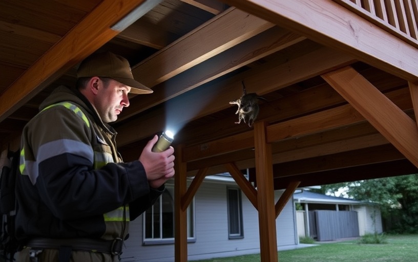 Under Deck Possum Removal in Broadmeadows